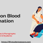 Essay on Blood Donation [ Importance, Tips for Safe Donation ]