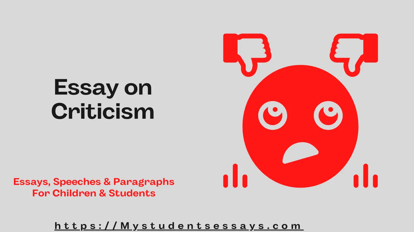 an essay on criticism meaning