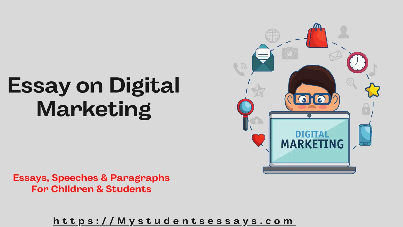essay on digital marketing in 1000 words