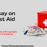 Essay on First Aid