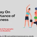 Essay on Importance of Fitness in Life