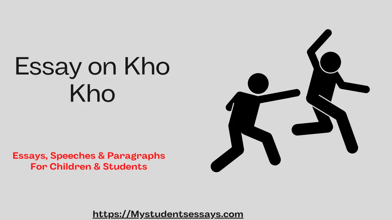 essay on kho kho in punjabi