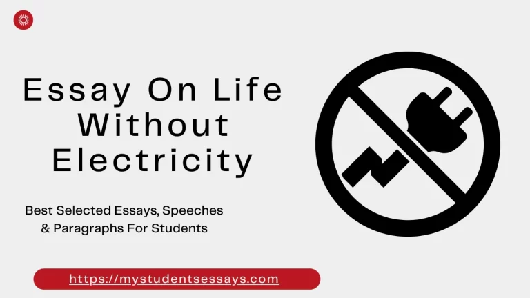 4 Best Essays on Life without Electricity-2024
