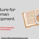 Essay on Literature for human development