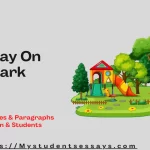 Essay on Park For Children & Students
