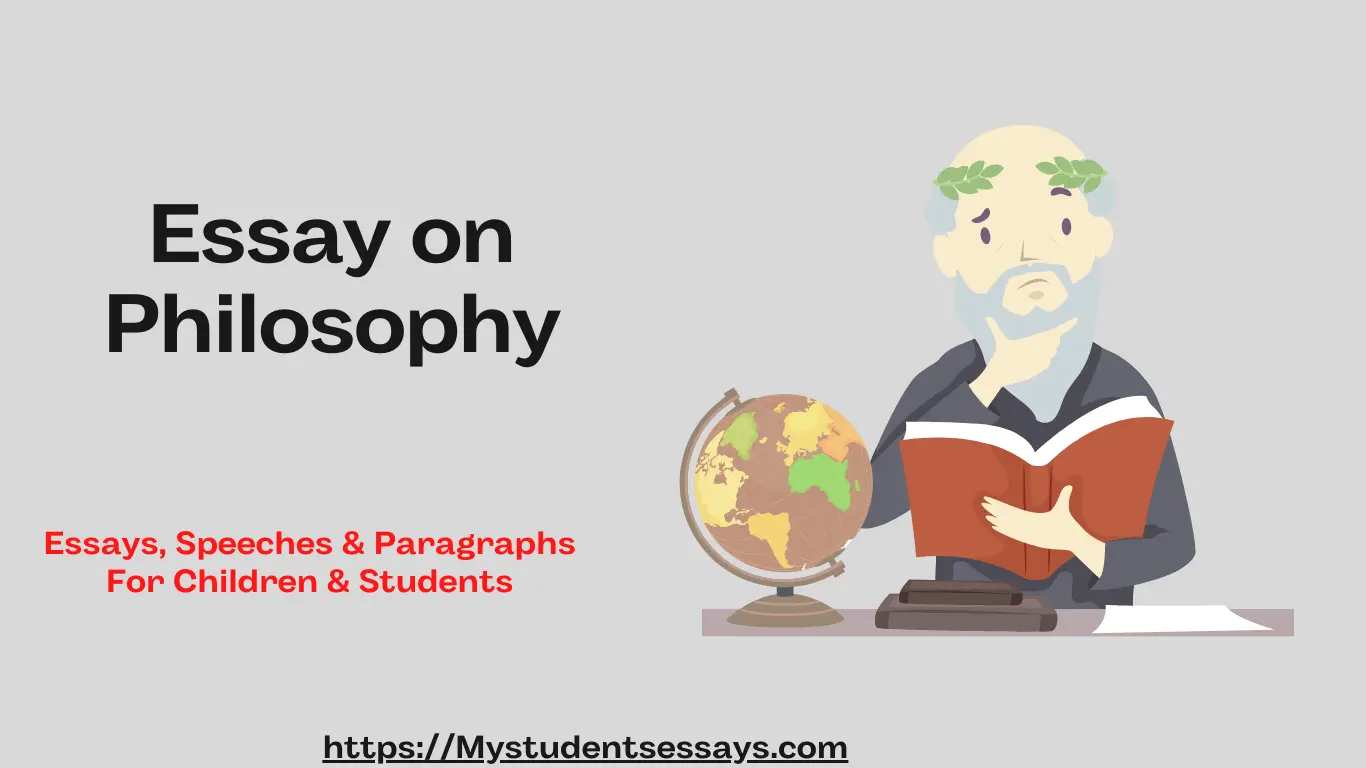 make an essay about your philosophy in life