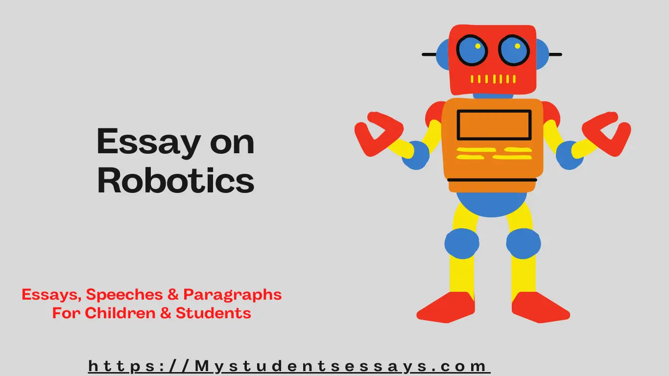essay topics about robotics