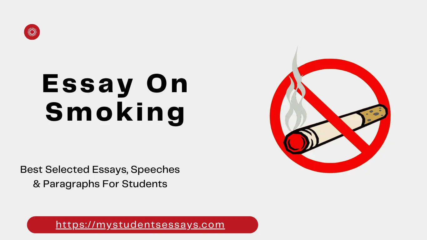 essay on the harms of smoking