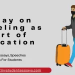 Essay on Traveling as a Part of Education