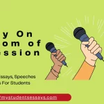 Essay on freedom of expression
