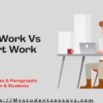 Essay on hard work vs smart work