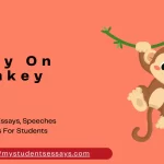 Essay on monkey