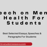 Speech on Mental Health